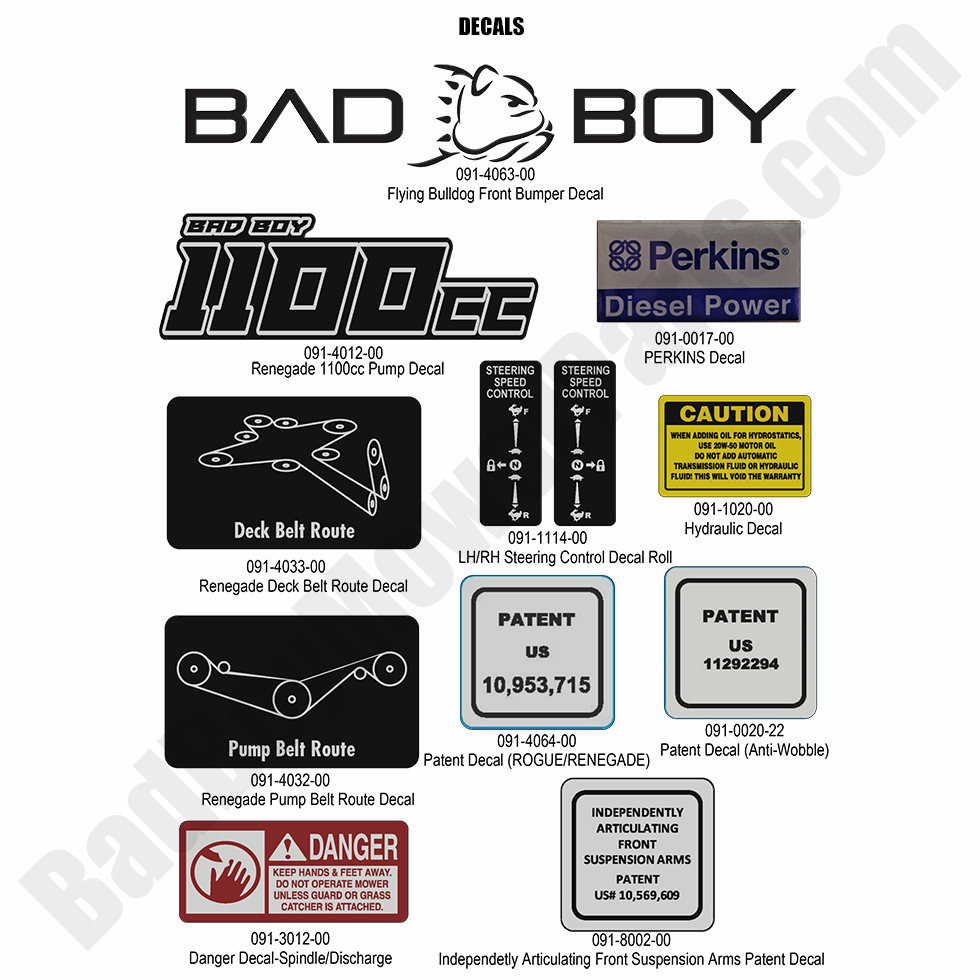 2022 Renegade - Diesel - Decals -2